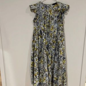 Banana republic factory floral dress in XS petite